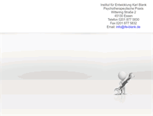 Tablet Screenshot of ife-blank.de